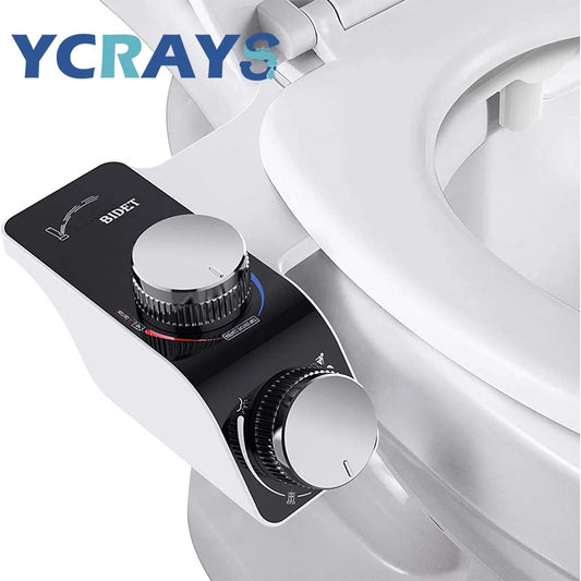 Dual Nozzle Bidet Toilet Seat Attachment