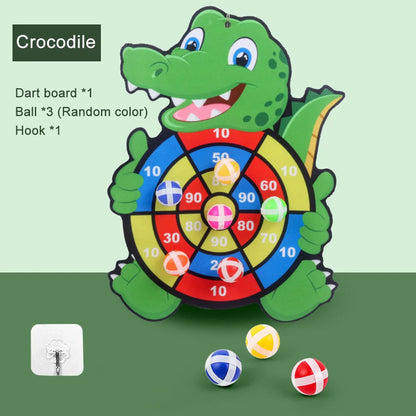 Kids Cartoon Sticky Ball Dart Board Game