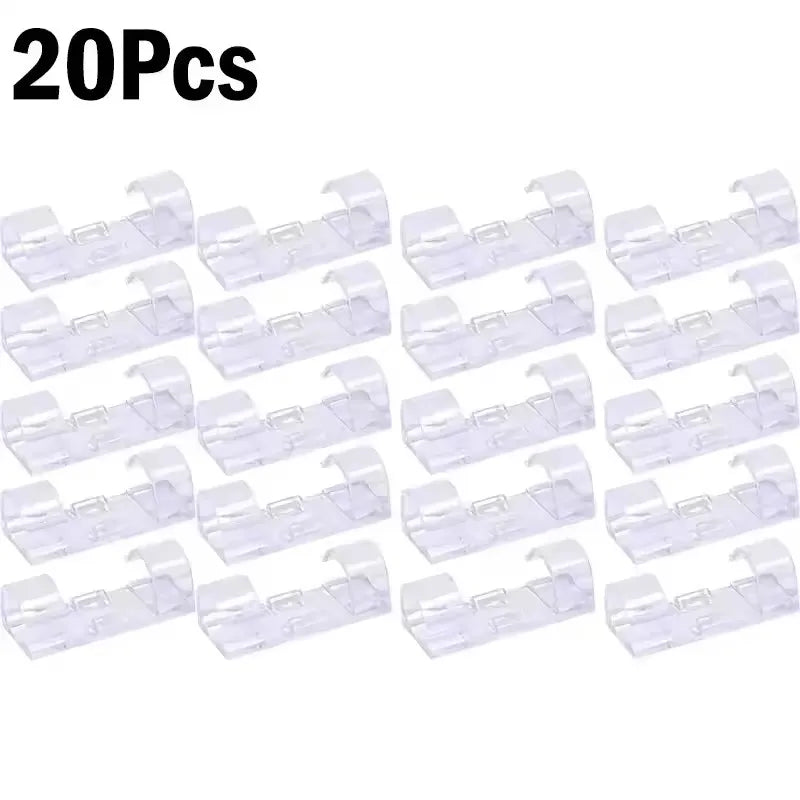 Self-Adhesive Cable Management Clips