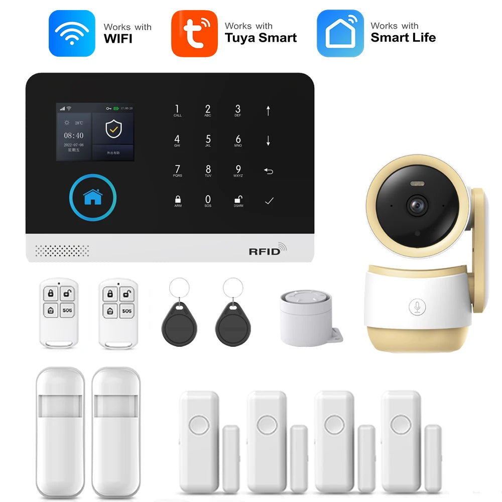 WiFi & GSM Security Alarm Kit