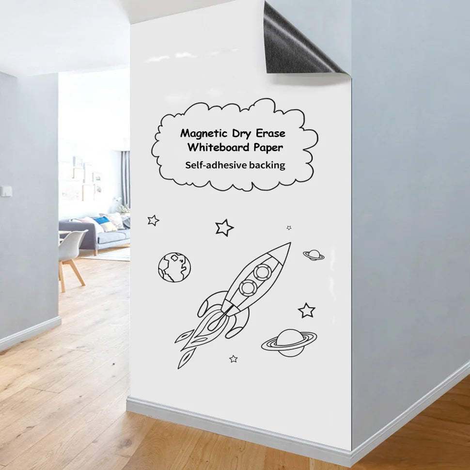 Magnetic Dry Erase Chalkboard Wall Sticker