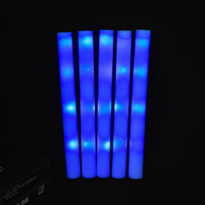 LED Flashing Foam Glow Sticks for Parties, Weddings & Events