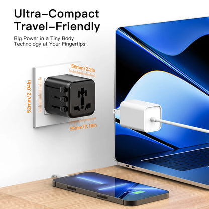 Universal Travel Plug Adapter – Worldwide Power Adapter