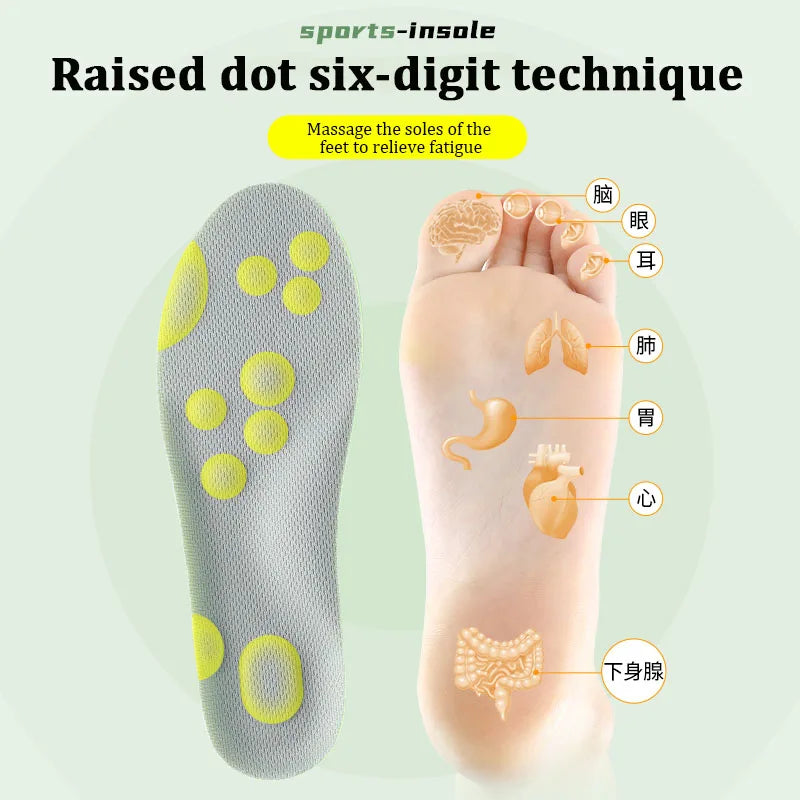Latex Orthopedic Sports Insoles
