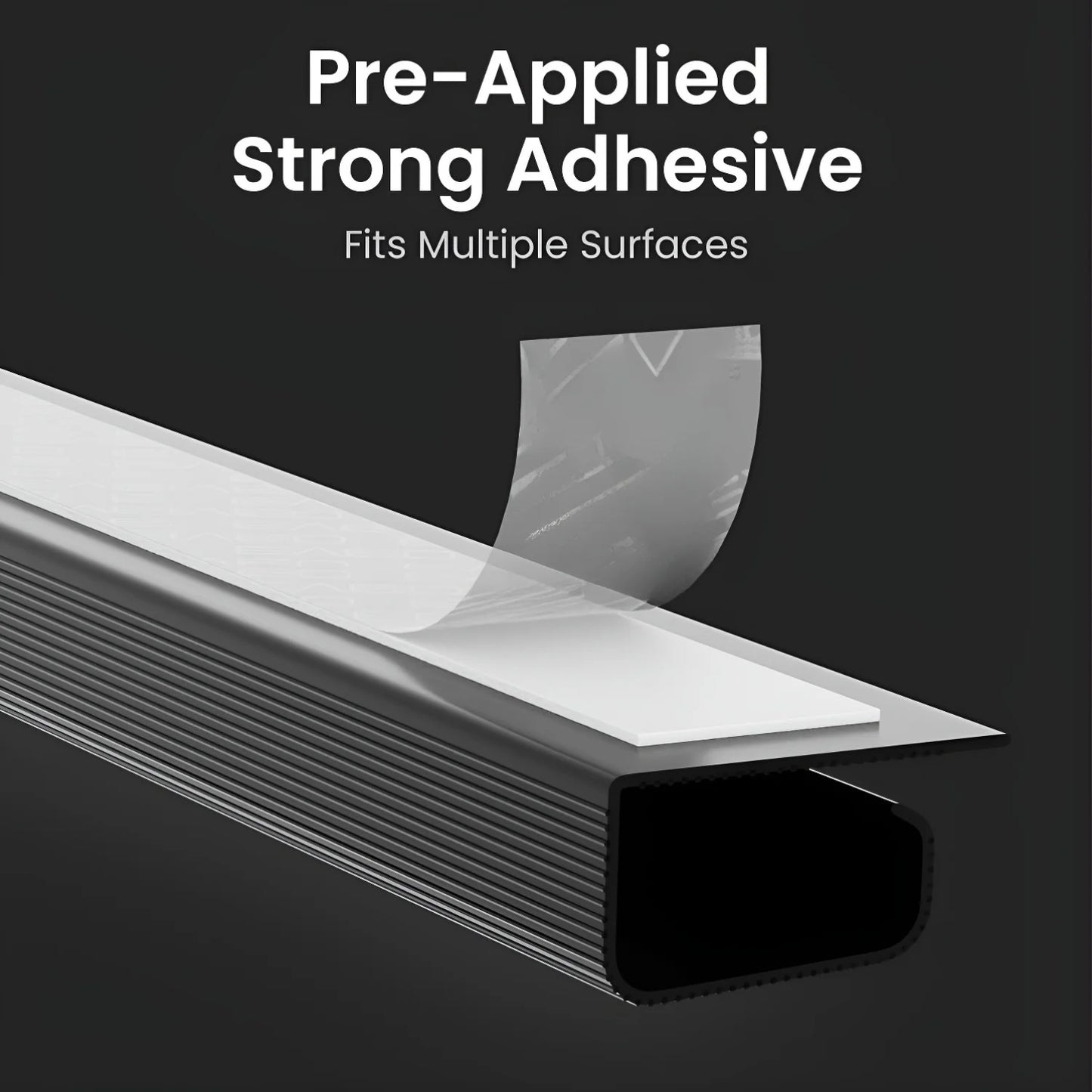Self-Adhesive Under Desk Cable Raceway