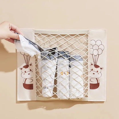 Wall Mounted Kitchen Storage Bag Organizer