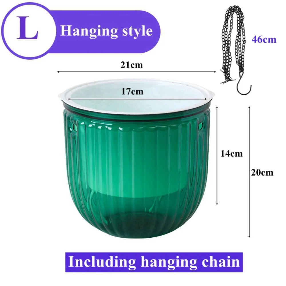 Self-Watering Hanging Planter Pot