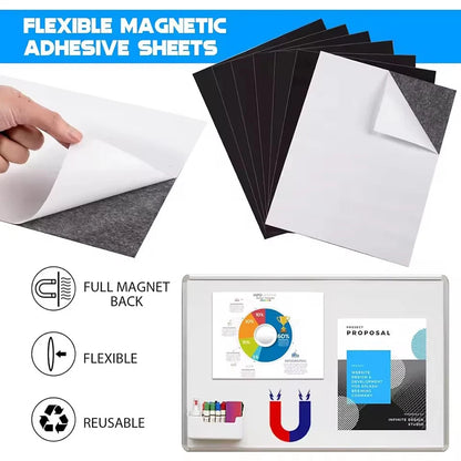 A4 Self-Adhesive Flexible Magnetic Sheet