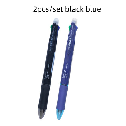 5-in-1 Multicolor Erasable Gel Pen with Mechanical Pencil