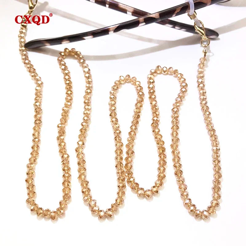 Women's Fashion Reading Glasses Chain Beaded Eyeglass Strap