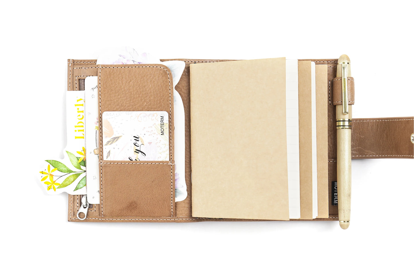 Moterm Passport Leather Travel Journal Organizer