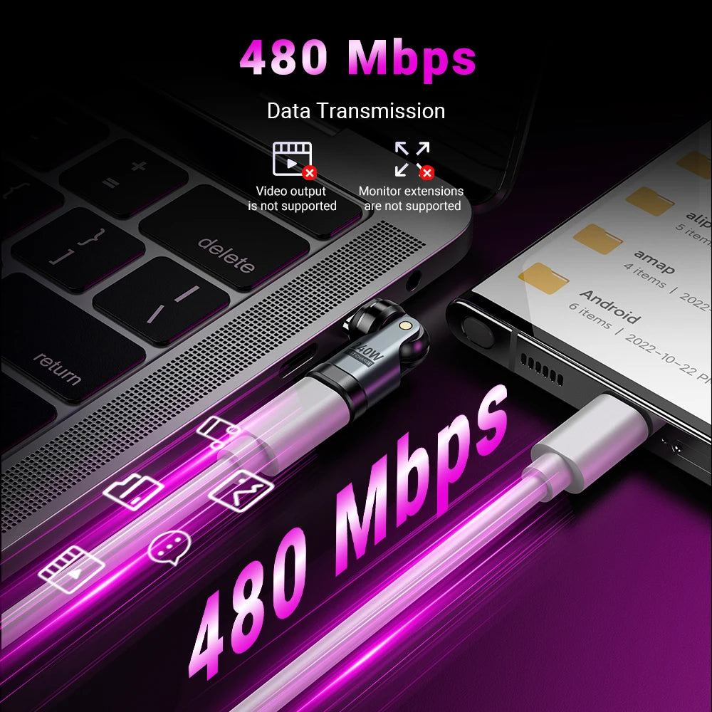 240W Magnetic USB-C Adapter Set