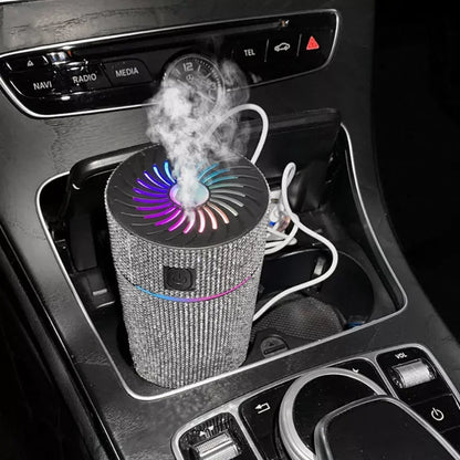 Luxury Diamond Car Diffuser Humidifier with LED Light