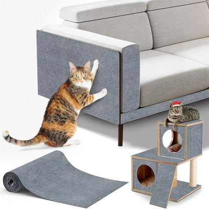 Self-Adhesive Cat Scratcher Sofa Protector Mat