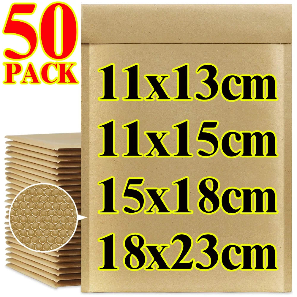 Padded Kraft Mailing Bags with Waterproof Bubble Protection