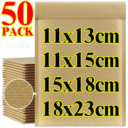 Padded Kraft Mailing Bags with Waterproof Bubble Protection