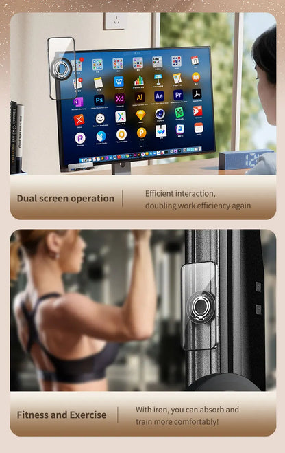 Magnetic Folding Phone Ring Holder