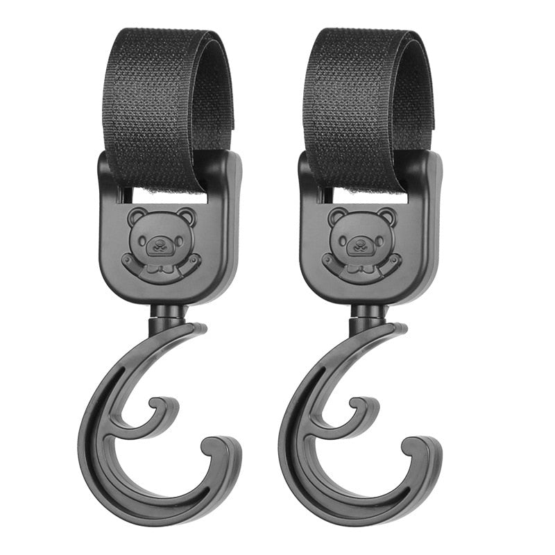 1-2pcs Baby Hanger Baby Bag Stroller Hooks