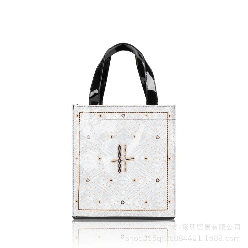 Square PVC Everyday Tote Bag