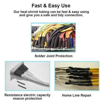 2:1 Polyolefin Heat Shrink Sleeves for Wire & Cable Insulation