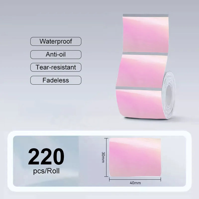 Transparent Thermal Label Roll