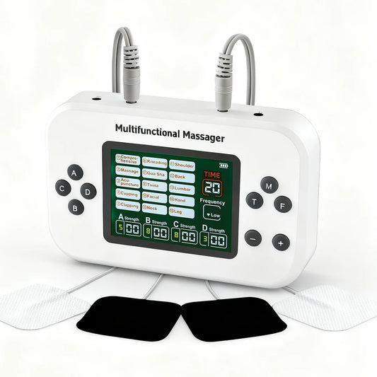 4-in-1 Rechargeable EMS & TENS Muscle Stimulator
