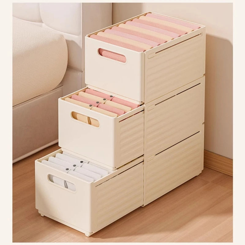 Adjustable Foldable Clothes Storage Organizer Box