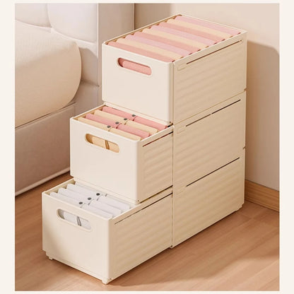 Adjustable Foldable Clothes Storage Organizer Box