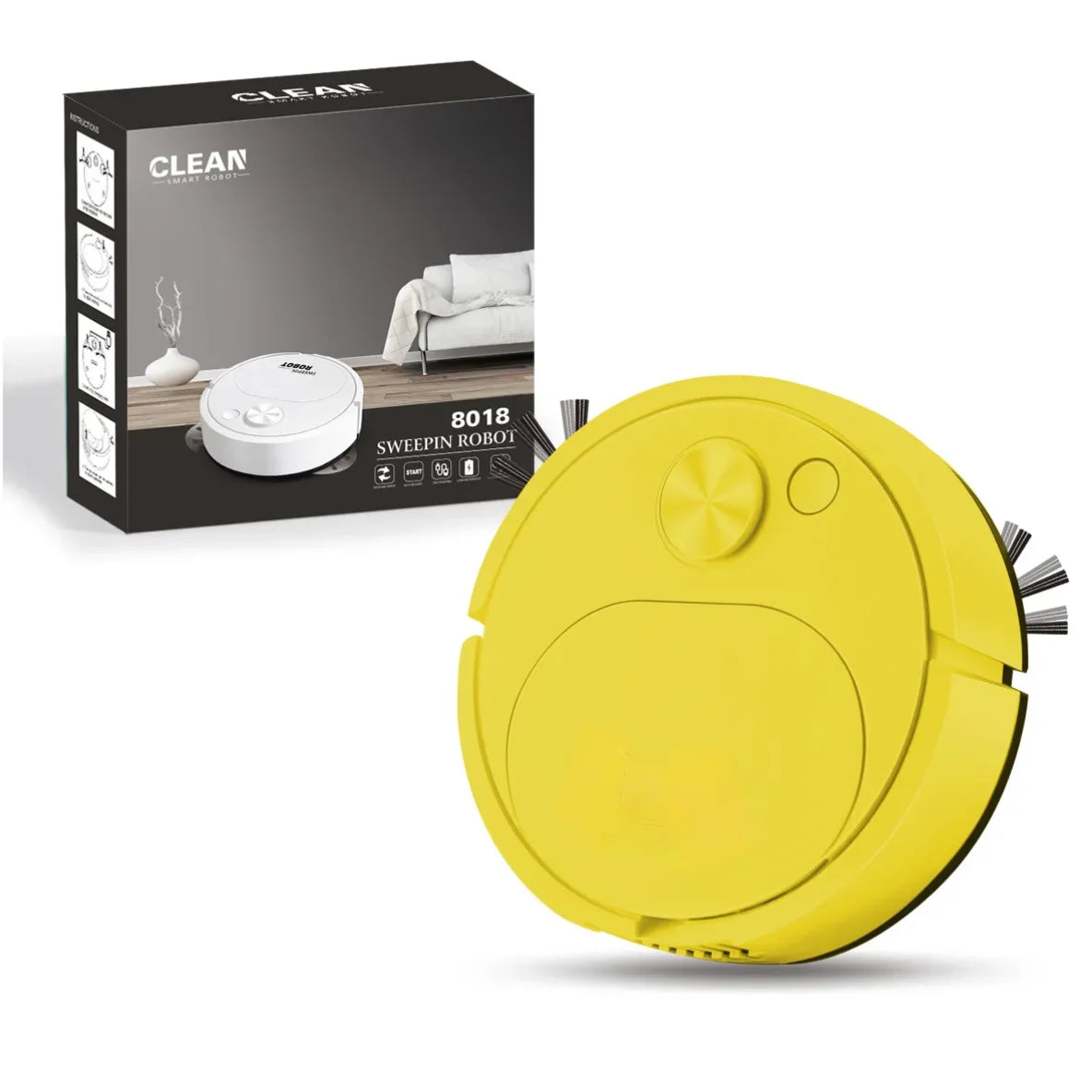 3-in-1 Smart Robot Vacuum Cleaner