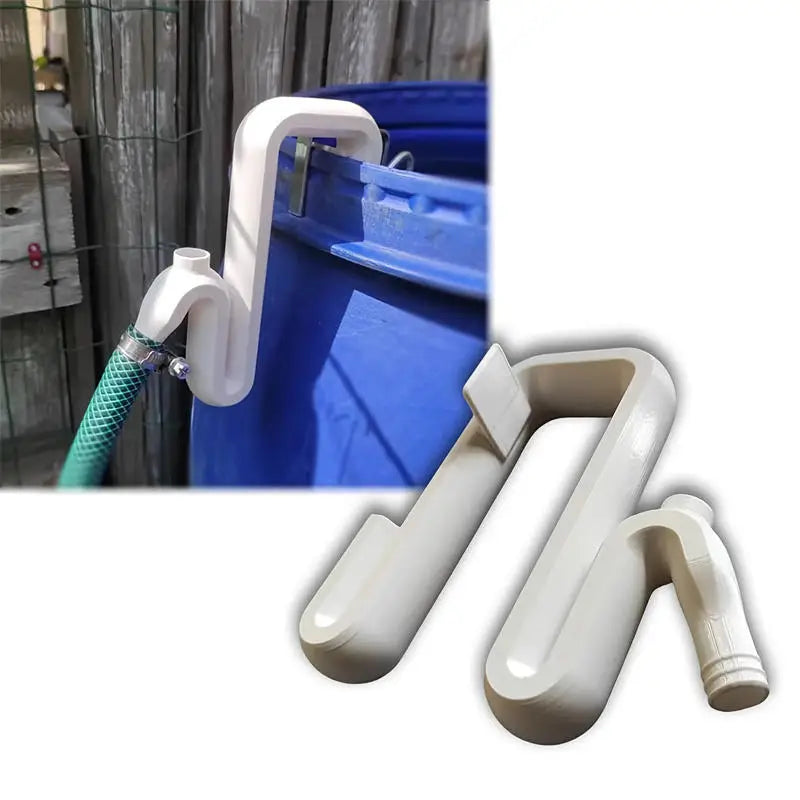Rain Barrel Overflow Siphon Kit