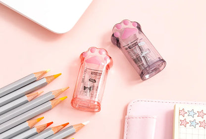 Kids Kawaii Cat Paw Pencil Sharpener