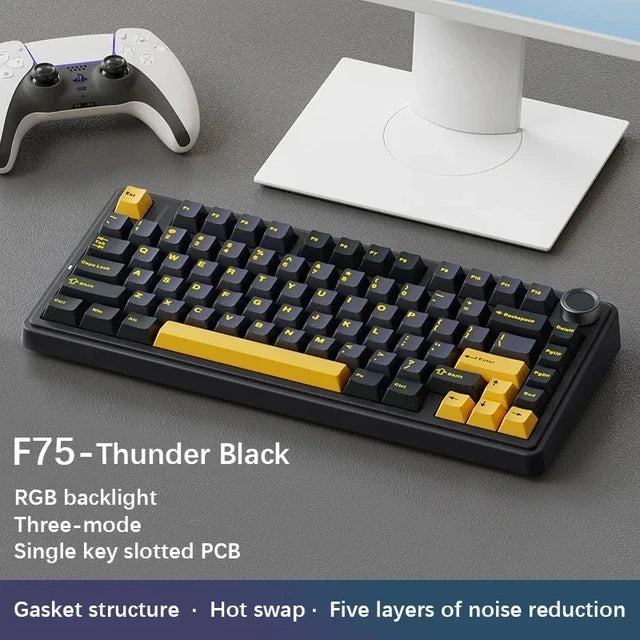 AULA F75 Tri-Mode Mechanical Gaming Keyboard