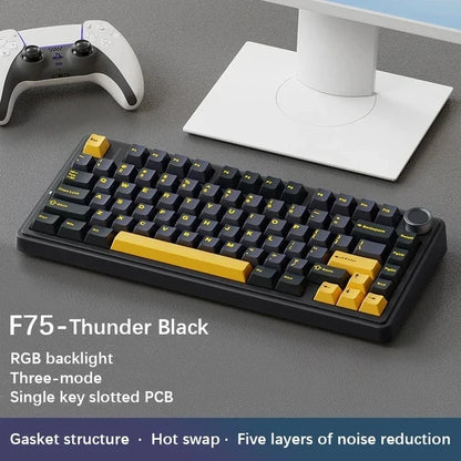 AULA F75 Tri-Mode Mechanical Gaming Keyboard