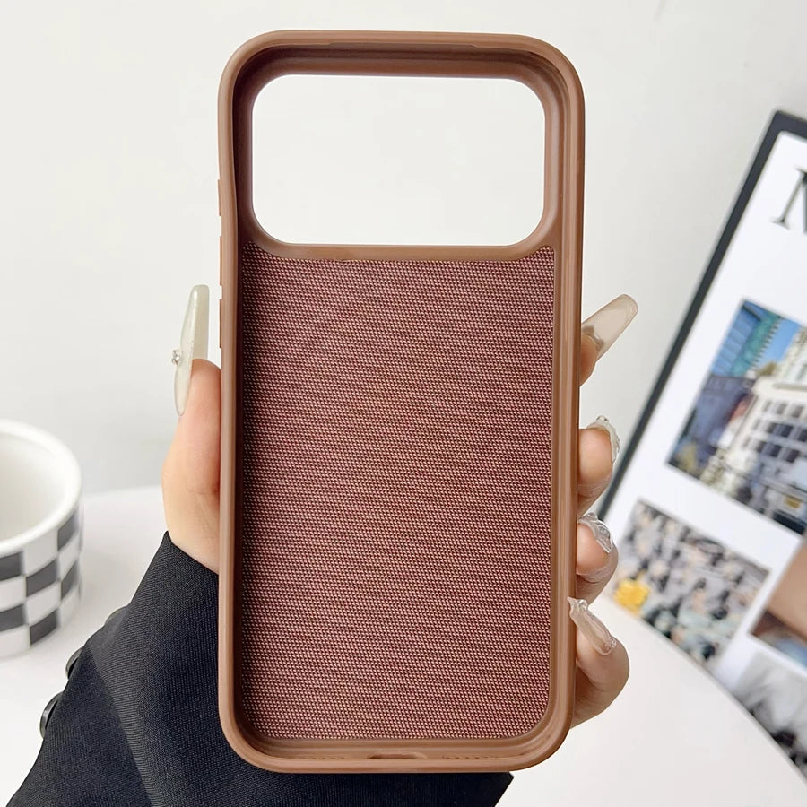 Microfiber Magnetic Protective Case for iPhone