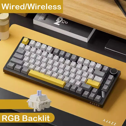 82-Key Hot-Swappable RGB Mechanical Keyboard for PC & Mac