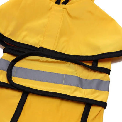 Waterproof Reflective Dog Raincoat
