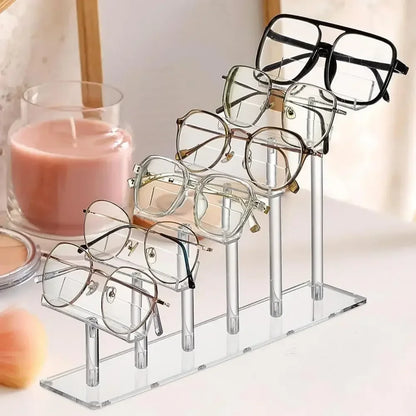 Acrylic Multi-Tier Glasses Display Stand
