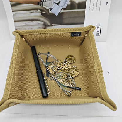 Foldable Oxford Fabric Storage Tray