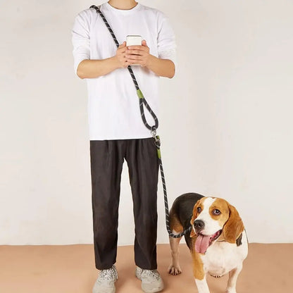 Reflective Hands-Free Dog Leash