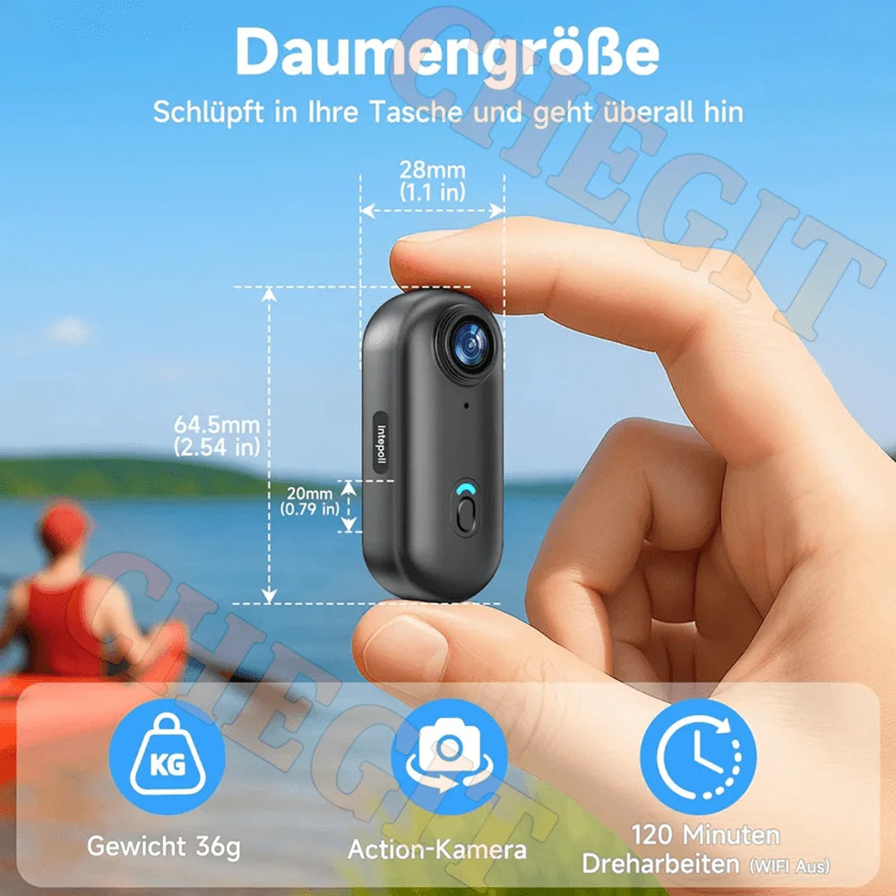 Mini 4K WiFi Action Camera