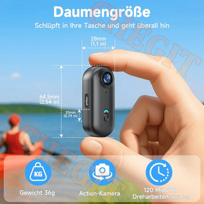 Mini 4K WiFi Action Camera