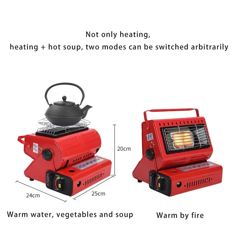 Portable Gas Camping Heater & Stove
