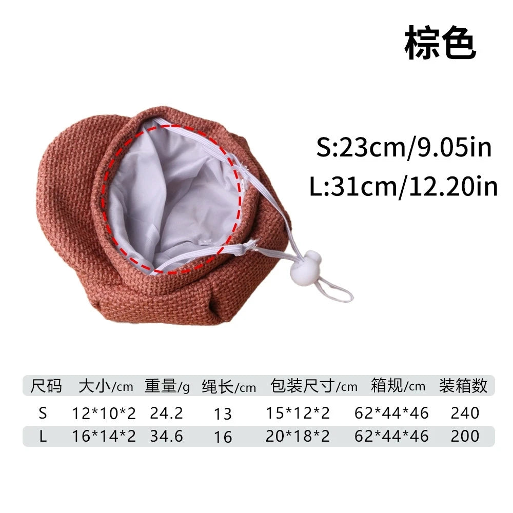 Retro Pet Beret Hat Costume Accessory