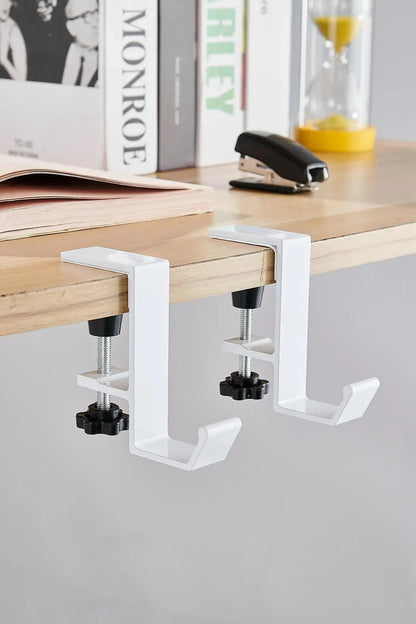 Adjustable Under-Desk Storage Hook