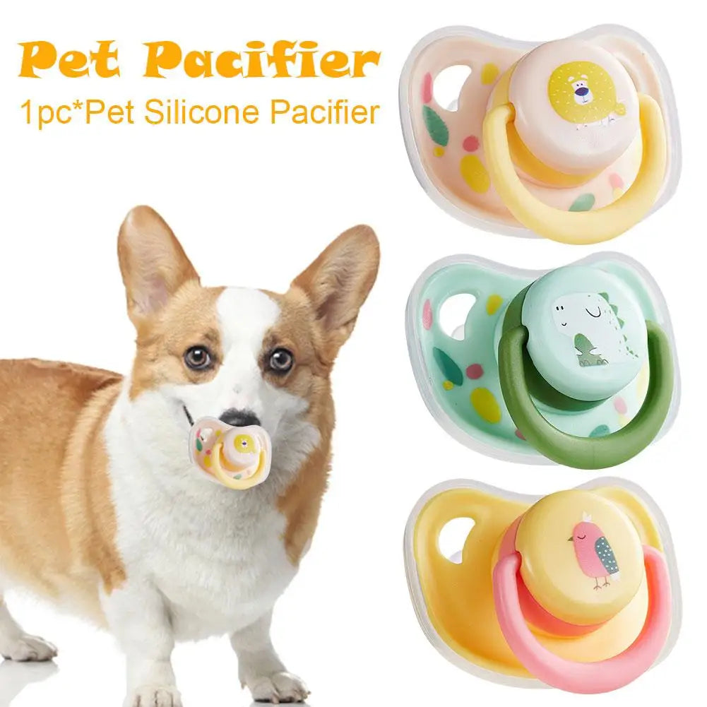 Silicone Pet Pacifier Chew Toy