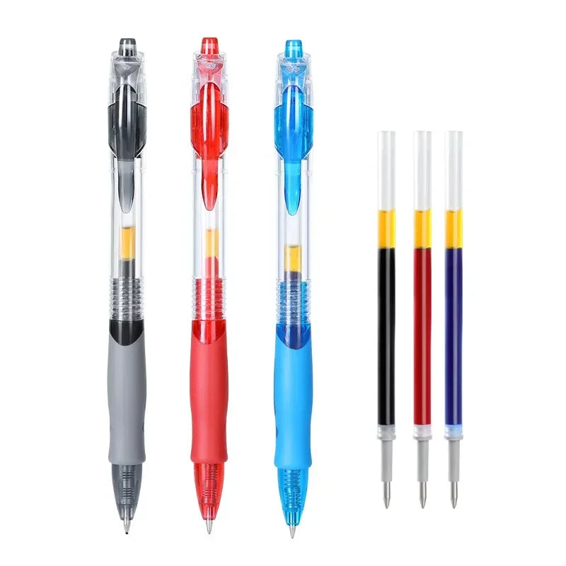 Retractable Gel Pen Set