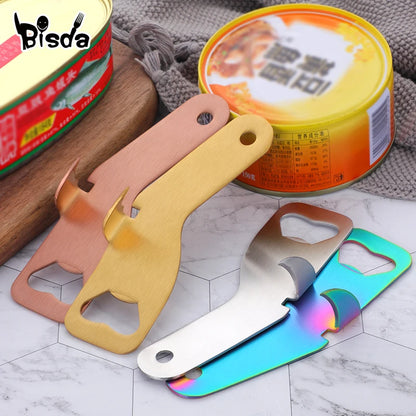 Stainless Steel Multi-Function Beer Bottle Opener