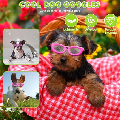 Dog Sunglasses – UV Resistant Windproof Pet Goggles