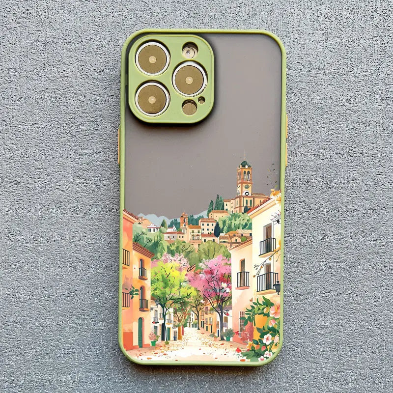 iPhone Case Illustrated Townscape