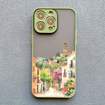 iPhone Case Illustrated Townscape